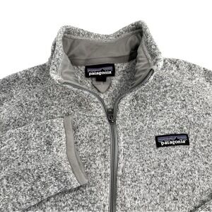 Patagonia Better Sweater Slim Fit 1/4‎ Zip Pullover Women's M Gray Outdoors Snow